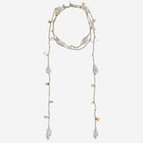 COLLANA CON CRISTALLI e perla VMULTICOLOR PEARLS MELA 