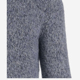 MAGLIONE SCOLLO A V IN MISTO ALPACA CFWOKN2013MRUF5014 3017 WOOLRICH 