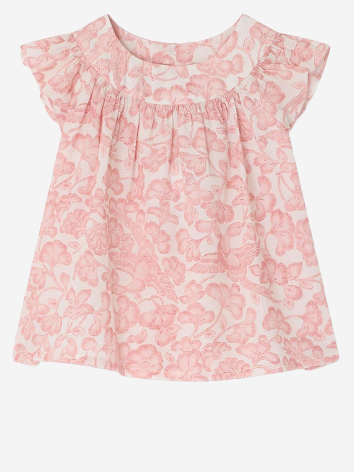 ABITO IN COTONE CON MOTIVO FLOREALE S06XBLW00015 524C BONPOINT KIDS 