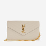 BORSA A SPALLA CASSANDRE IN PELLE 377828 BOW019207 SAINT LAURENT 