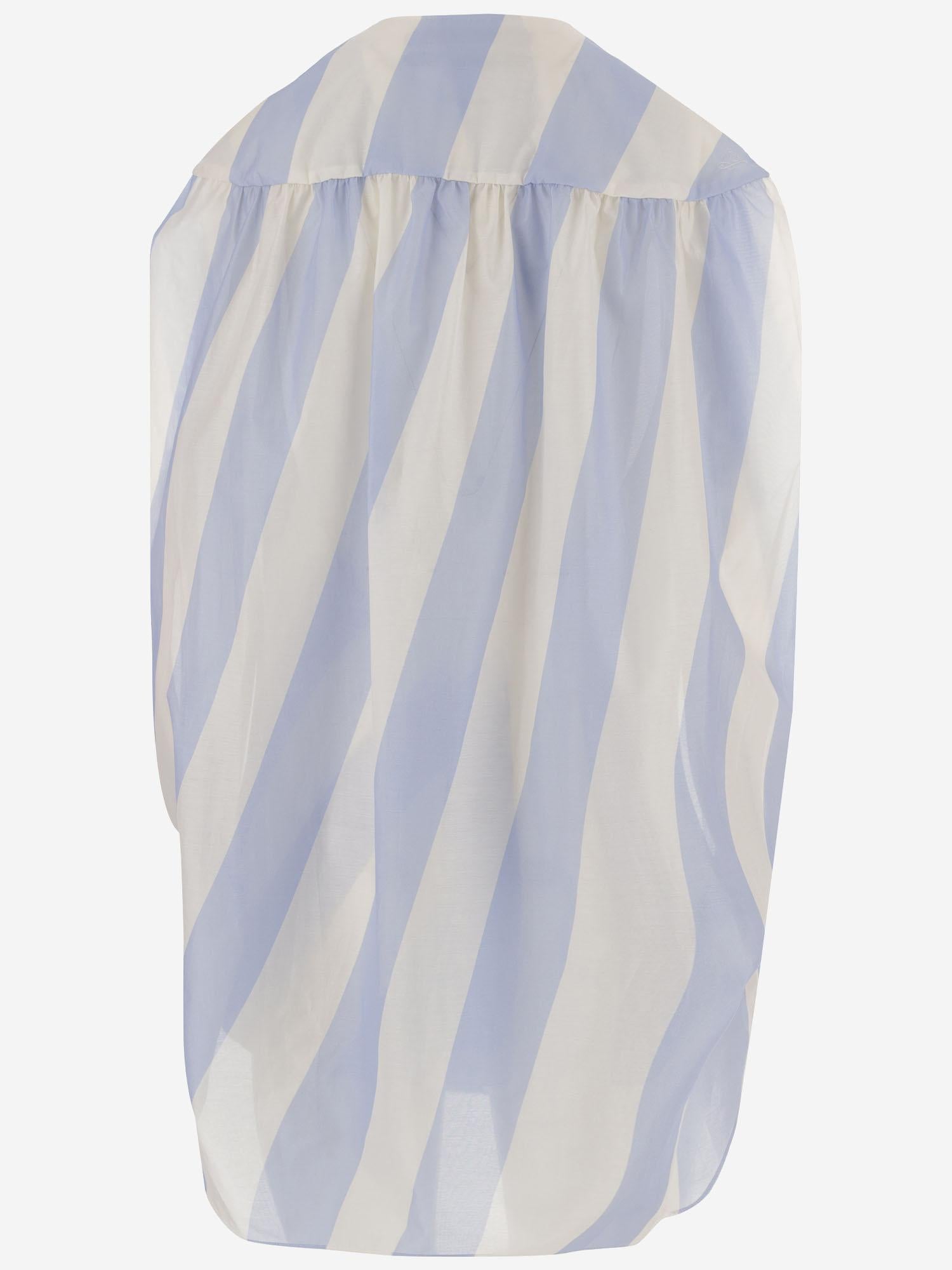 CAMICIA IN COTONE CON MOTIVO A RIGHE DRW00759AW00759 3FT JACQUEMUS 