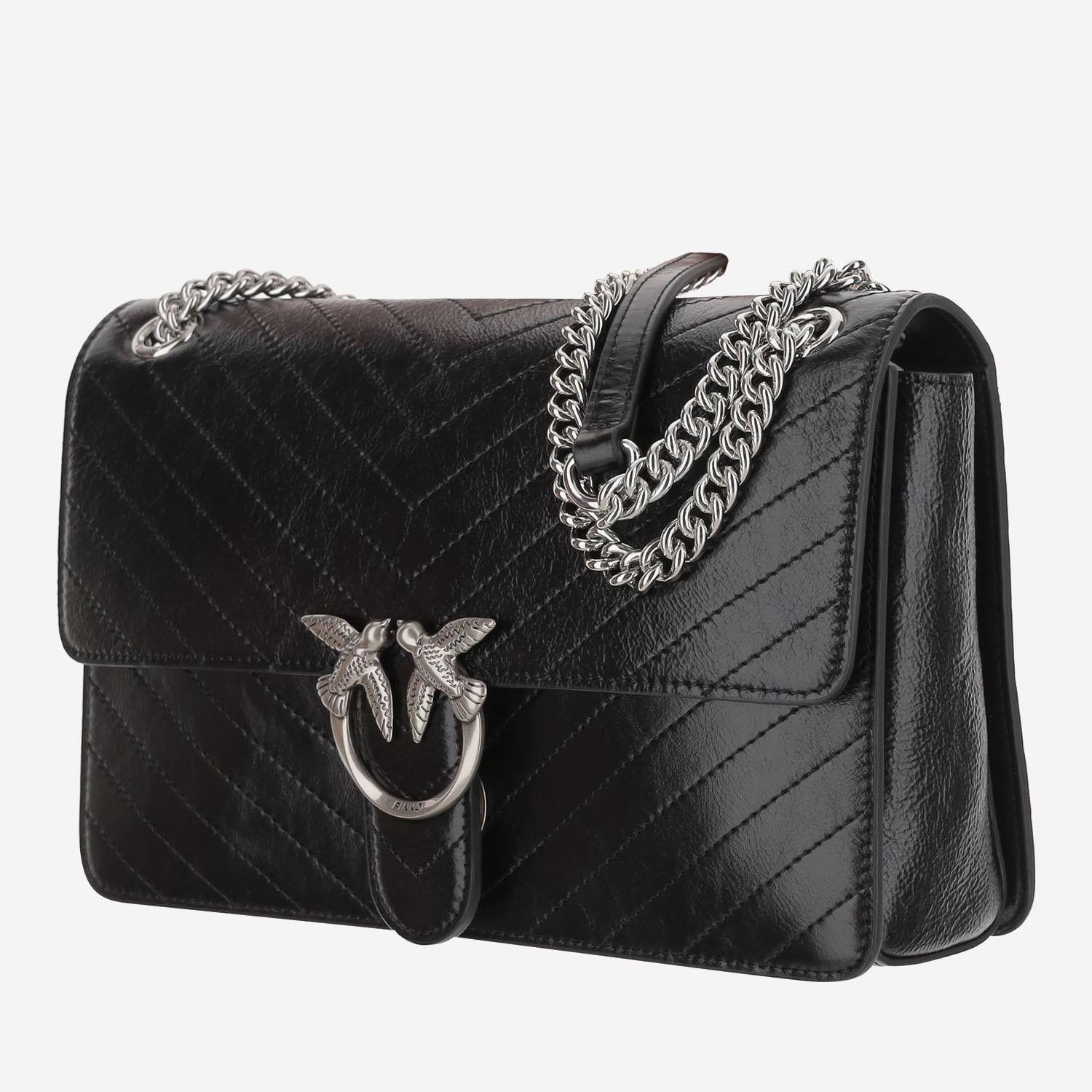 BORSA LOVE ONE LIGHT CLASSIC 106174 A2JCZ99E PINKO 