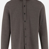 CAMICIA IN COTONE MISTO CON TEXTURE M12789981A 826DRC VINCE 