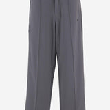 PANTALONI IN NYLON STRETCH CON LOGO KS1345 GREYFIVE ADIDAS X SONG FOR THE MUTE 