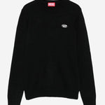 MAGLIONE IN MISTO VISCOSA CON LOGO J02430 KYAYXK900 DIESEL KIDS 