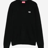 MAGLIONE IN MISTO VISCOSA CON LOGO J02430 KYAYXK900 DIESEL KIDS 