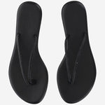 SANDALI IN PELLE CON STRASS BALOS NERO KIMA 