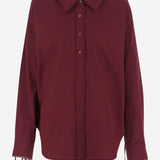 CAMICIA IN POPELINE CON LACCI 830353 Z7ADR6052 GUCCI 