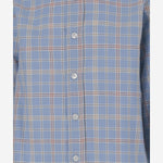 CAMICIA IN COTONE CON MOTIVO A QUADRI MBML 52 NICOLETTA FANNA KIDS 