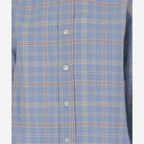 CAMICIA IN COTONE CON MOTIVO A QUADRI MBML 52 NICOLETTA FANNA KIDS 