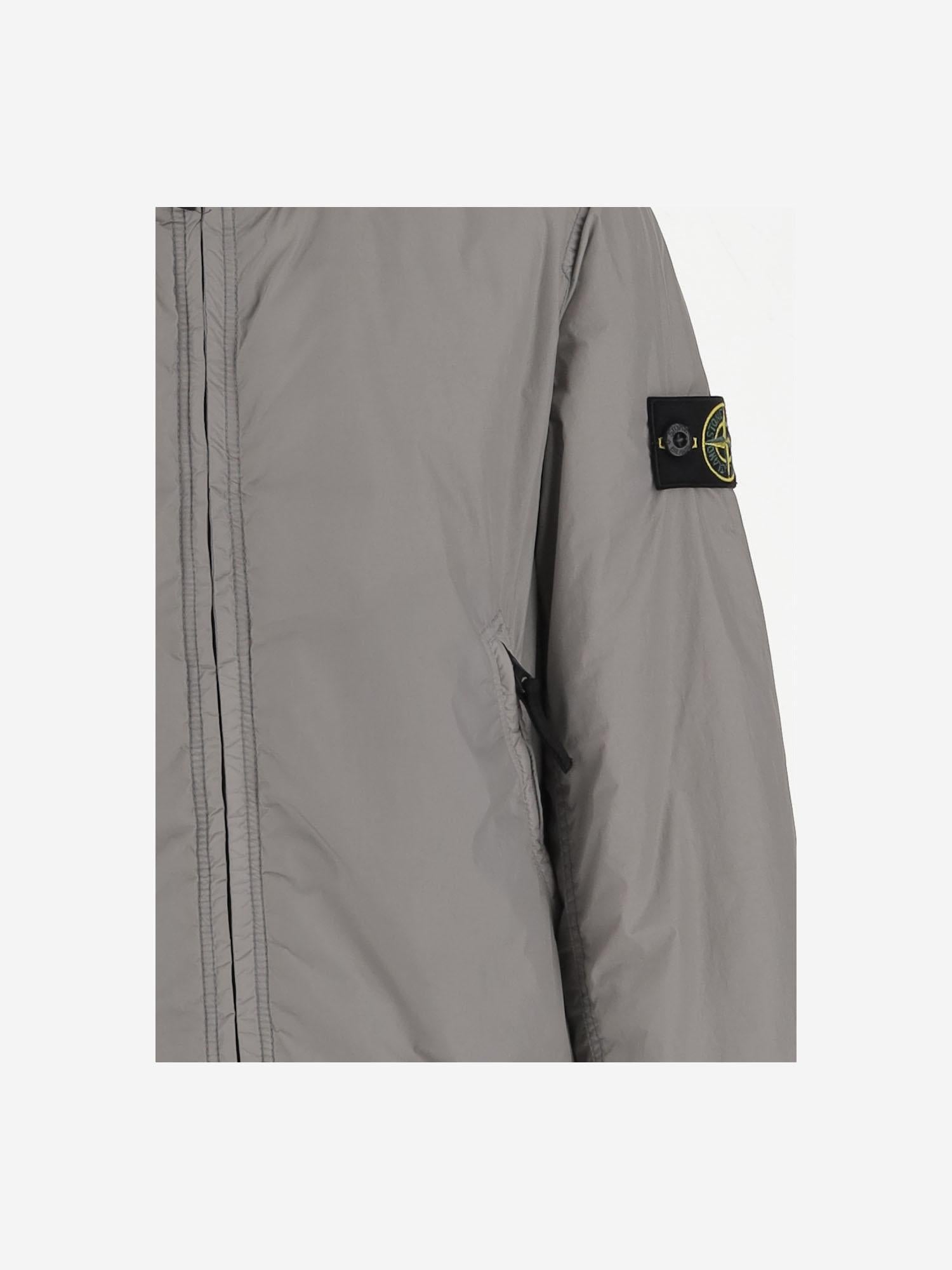 GIACCA IN NYLON CON LOGO 4100007 S0A23V0064 STONE ISLAND KIDS 