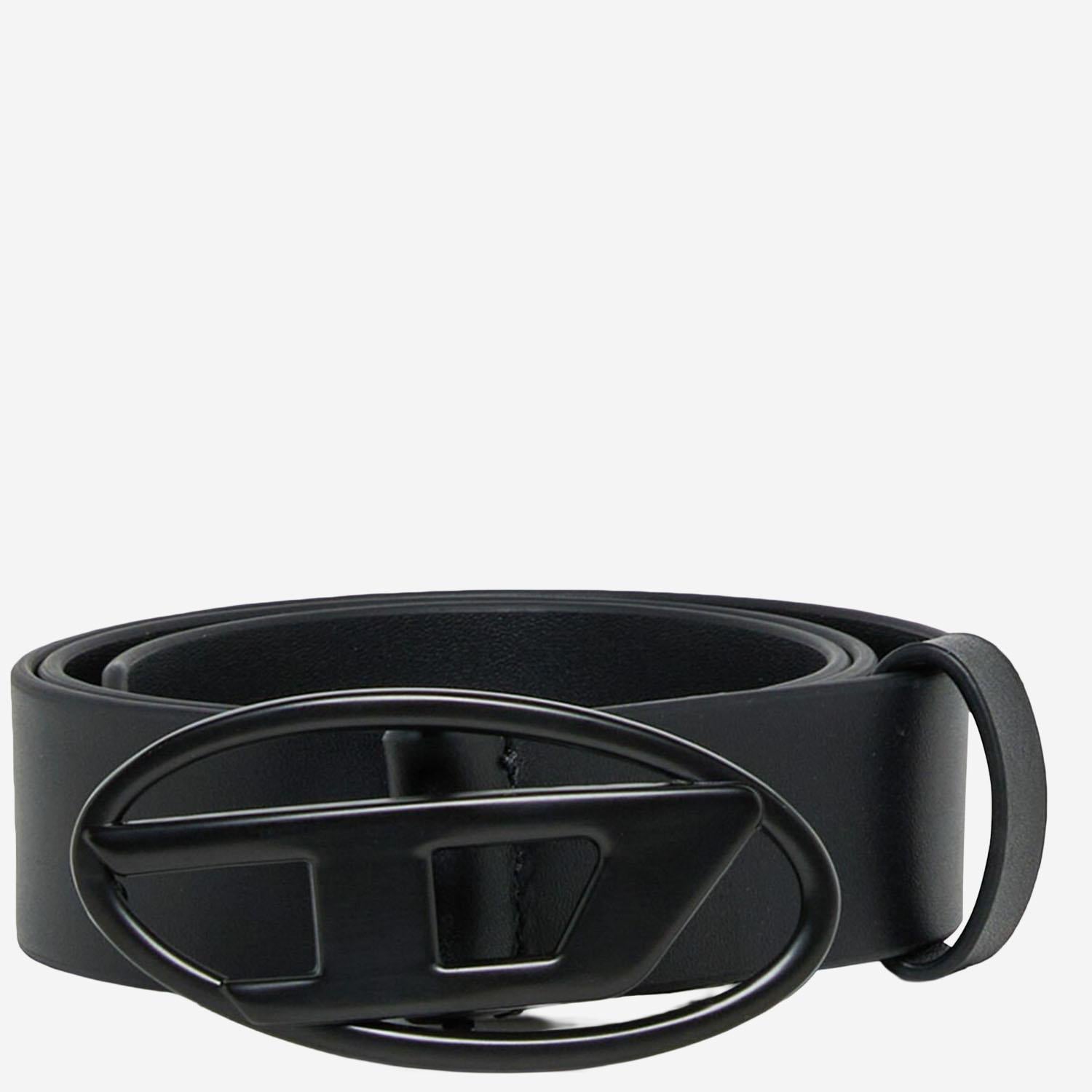 CINTURA B1DRN IN PELLE J02595 KXBLRK900 DIESEL KIDS 