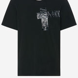 T-SHIRT IN COTONE CON CON NASTRO ADESIVO S67GC0048 S24575860 MAISON MARGIELA 