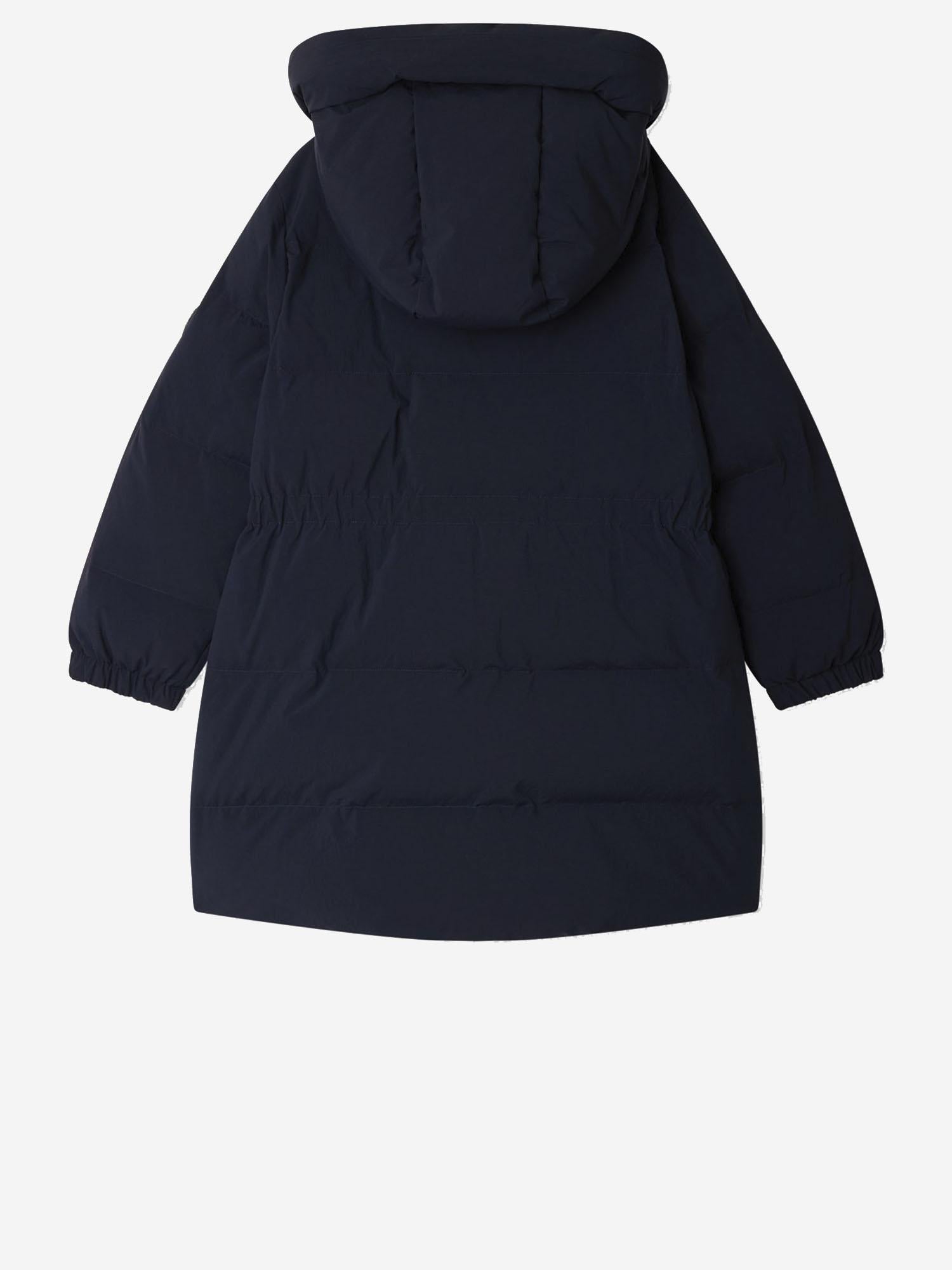 Piumino lungo Jorgie con cappuccio removibile W05GOUW00008 070 BONPOINT KIDS 