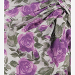 ABITO MIDI IN POPELINE DI COTONE CON MOTIVO A FIORI CH26UR125316 91O CHLOE 