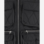 GILET EMBER IN NYLON EMBER VEST KETCHUPBLACK IENKI IENKI 