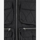 GILET EMBER IN NYLON EMBER VEST KETCHUPBLACK IENKI IENKI 