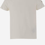 T-shirt in cotone con dettaglio realizzato alluncinetto 8C0004183907 034 MONCLER ENFANTS 