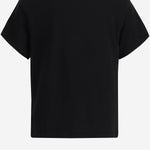 T-SHIRT IN COTONE CON STAMPA LOGO AKJYTE 1013Black AMIRI KIDS 