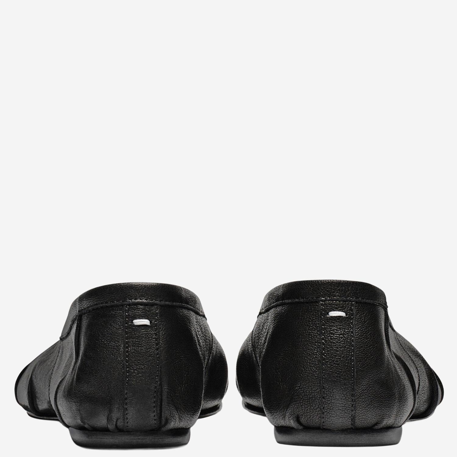 BALLERINE NEW TABI IN PELLE S58WZ0127 P3753T8013 MAISON MARGIELA 