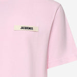 T-SHIRT GROS GRAIN CON LOGO TSM00133AJ00226 431 JACQUEMUS 