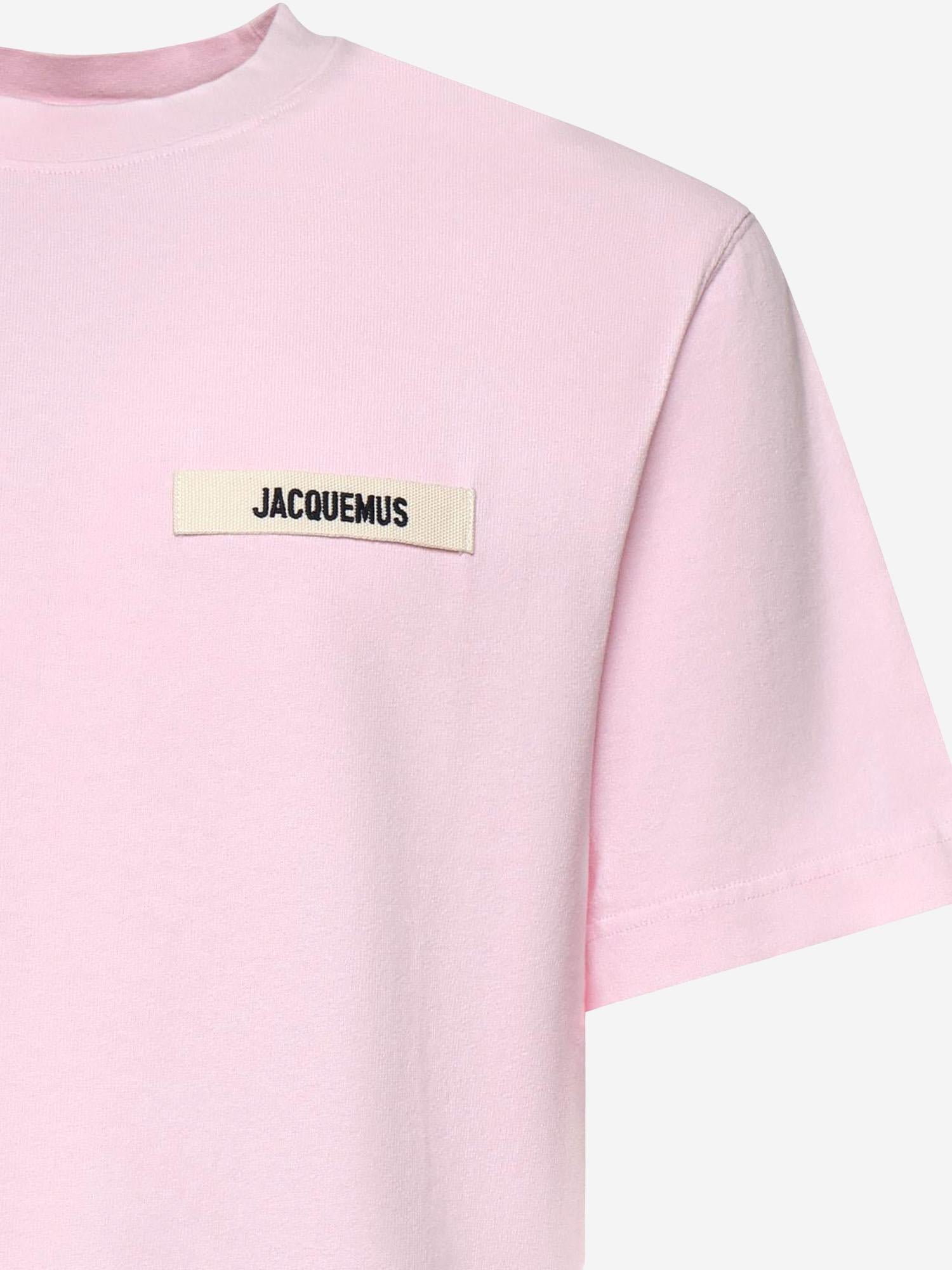 T-SHIRT GROS GRAIN CON LOGO TSM00133AJ00226 431 JACQUEMUS 