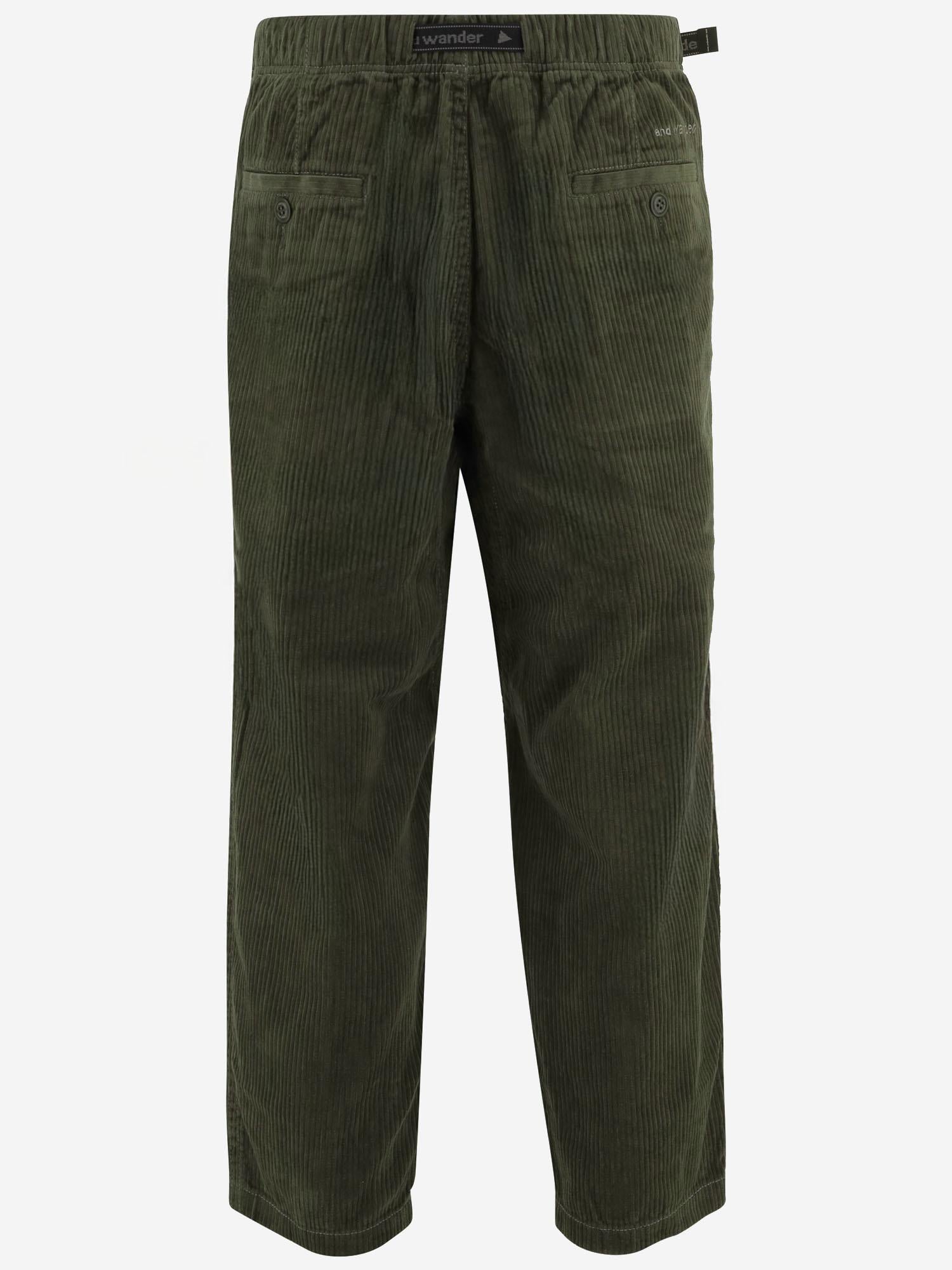 PANTALONI CON CINTURA 5745282102 182 AND WANDER 