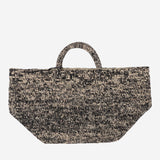 BORSA TOTE MEDIA VANILLA IN RAFIA VANILLA TIGA IBELIV 