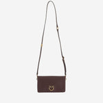 BORSA IN PELLE CON LOGO 106023 A0QOR49Q PINKO 