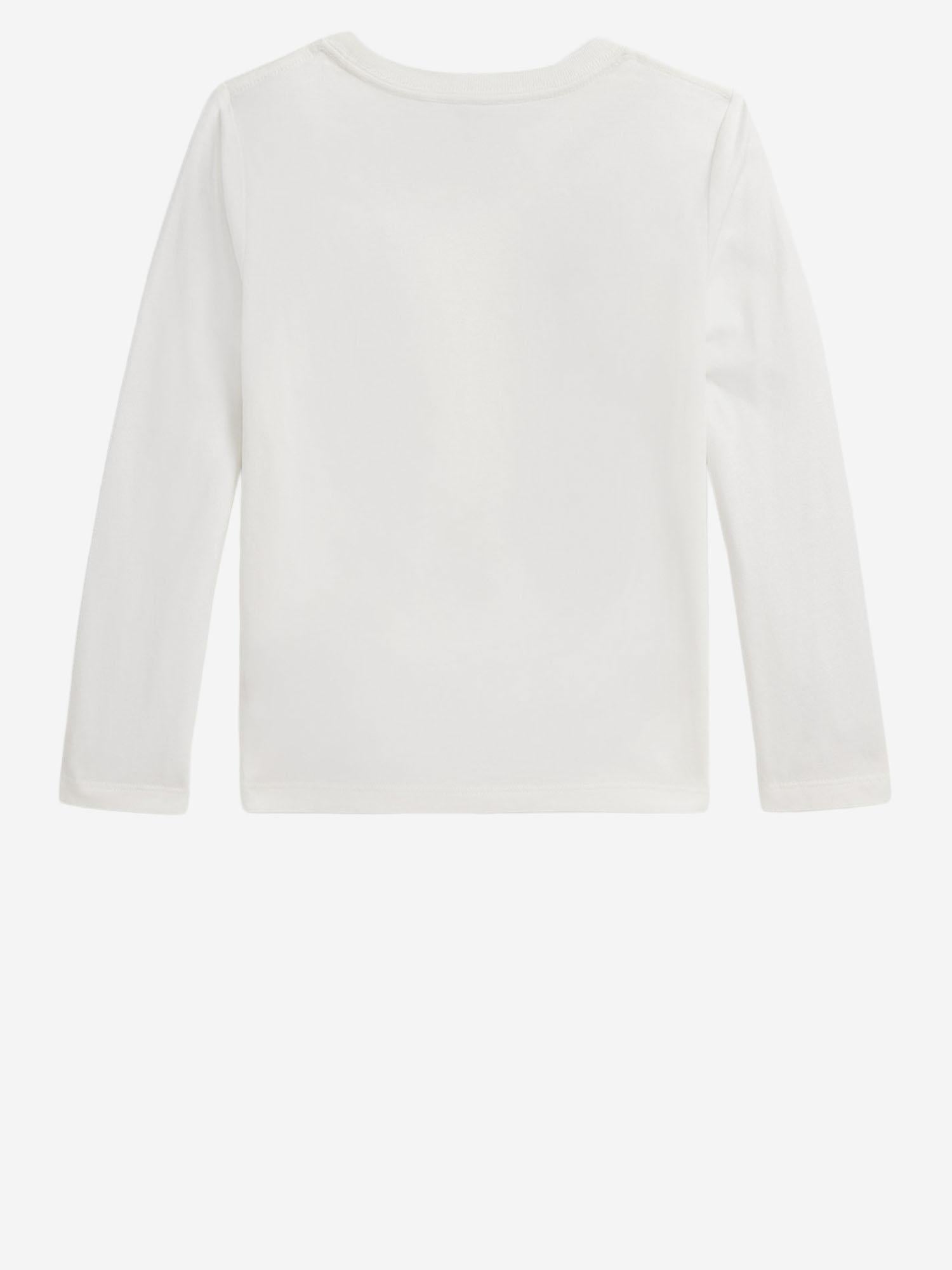 MAGLIA IN COTONE CON STAMPA POLO BEAR 313P00435 001 POLO RALPH LAUREN KIDS 
