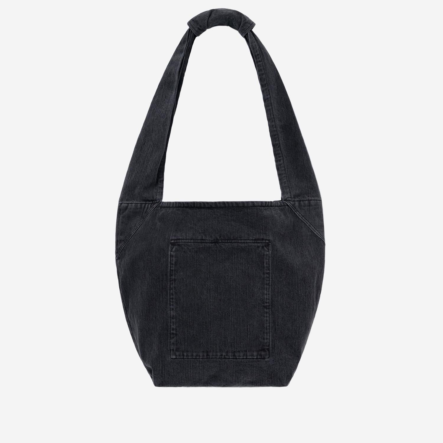 BORSA A SPALLA IN DENIM DI COTONE S261BA01 211B SOLID HOMME 