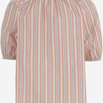 Camicia in cotone stretch a righe 03618171 073 BABE & TESS KIDS 