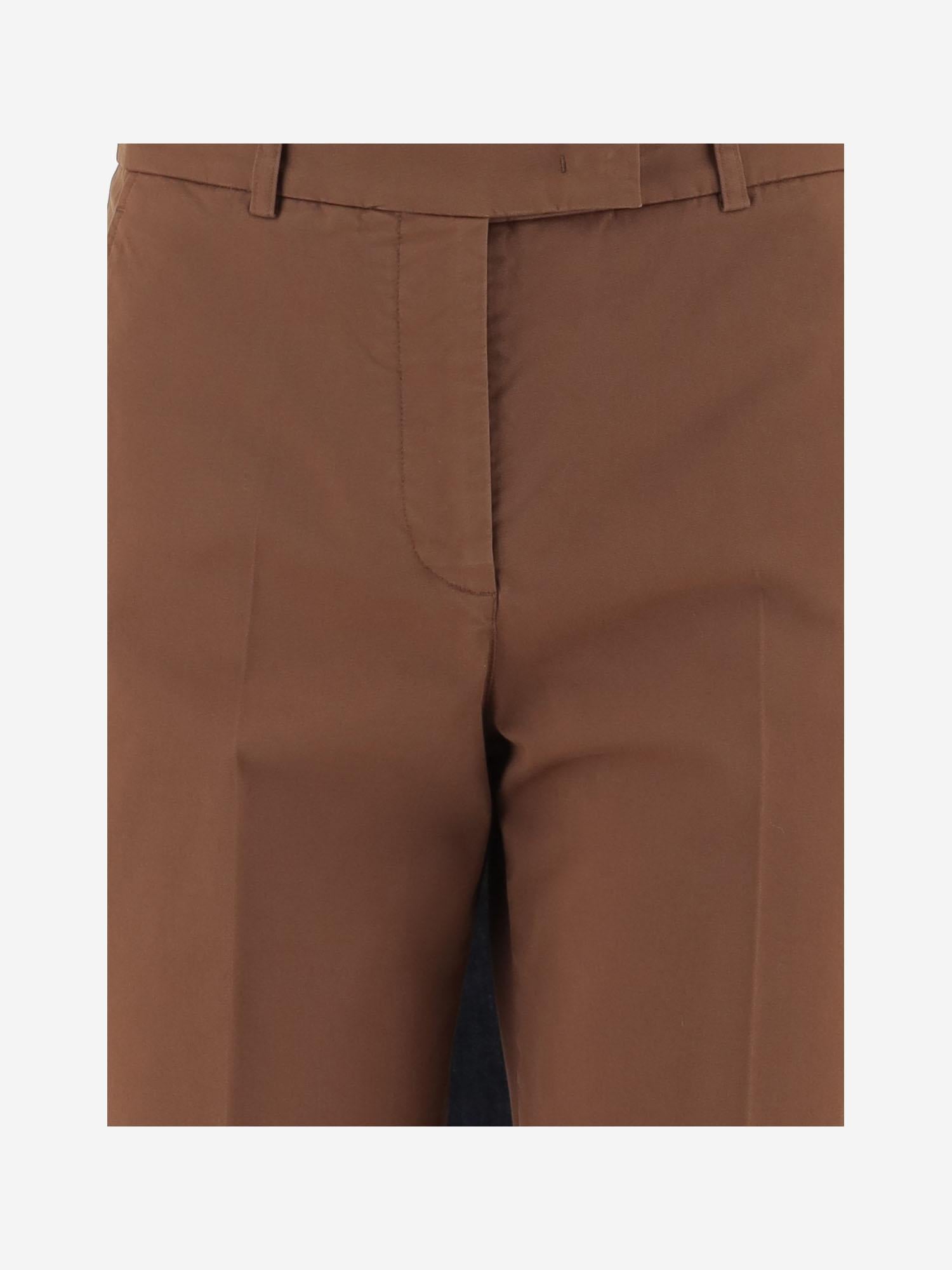 PANTALONI IN COTONE STRETCH TEODORAD 8887 QL2 