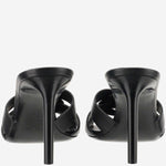 MULES TRIBUTE IN PELLE LISCIA 650986 DWE001000 SAINT LAURENT 