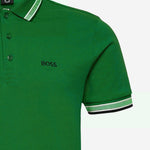 Polo in piqué di cotone con logo 50469055 320 HUGO BOSS 