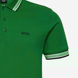 Polo in piqué di cotone con logo 50469055 320 HUGO BOSS 