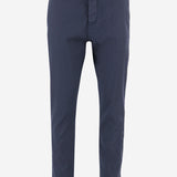 PANTALONI IN COTONE E LINO STRETCH JUMP0026 001Y73 JACOB COHEN 