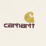 FELPA AMERICAN SCRIPT IN COTONE CON LOGO I028279 05XX CARHARTT WIP 