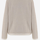 MAGLIONE IN CASHMERE CON BORDI A CONTRASTO KNJP24243 196 ARCH4 