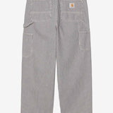 PANTALONI MERCER IN COTONE CON MOTIVO A RIGHE I036531 3OK06 CARHARTT WIP 