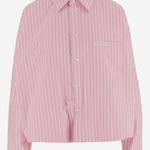 CAMICIA a righe IN COTONE 857837 TPM265621 BALENCIAGA 