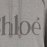 FELPA IN MISTO COTONE CON LOGO CH25AJH10179 060 CHLOE 