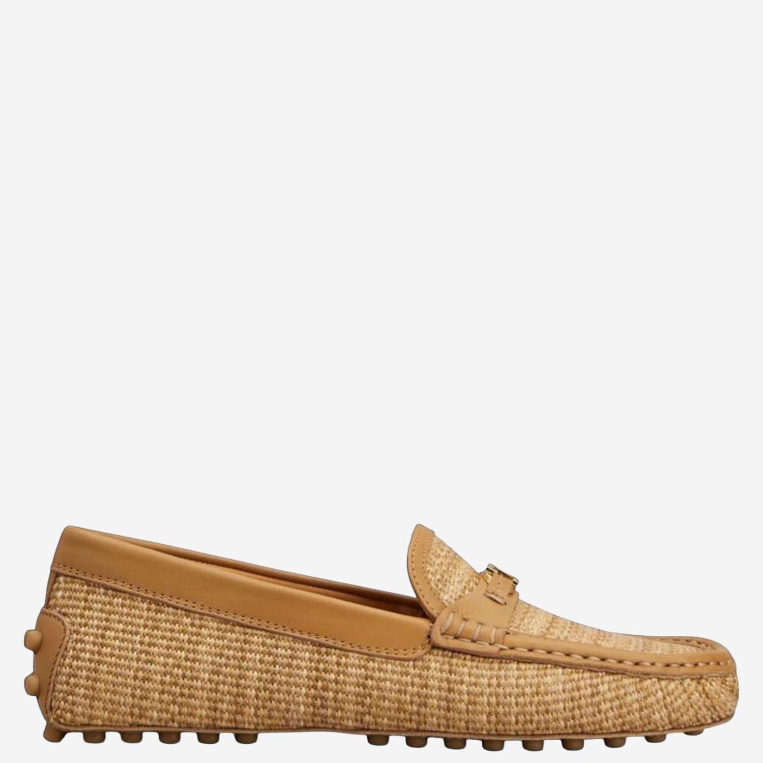 MOCASSINI IN STILE RAFIA XXW22L0KG60 V8DZZQU TODS 