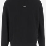 FELPA IN TERRY DI COTONE CON LOGO 50514541 001 HUGO BOSS 