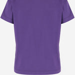 T-SHIRT IN COTONE CON RICAMO GIOIELLO LOVE BIRDS 103320 A2RNW79 PINKO 