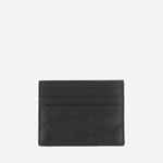 PORTACARTE INTRECCIATO IN PELLE 795612 VCPQ38803 BOTTEGA VENETA 
