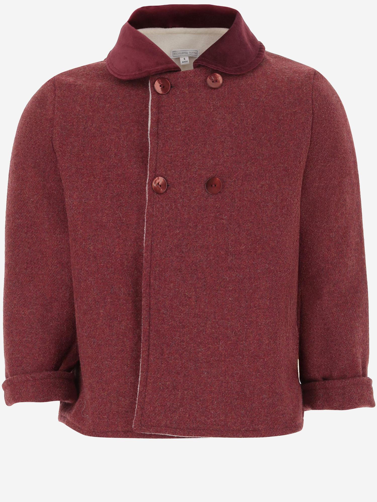 CAPPOTTO IN LANA LUCERNACOLLO 125 NICOLETTA FANNA KIDS 