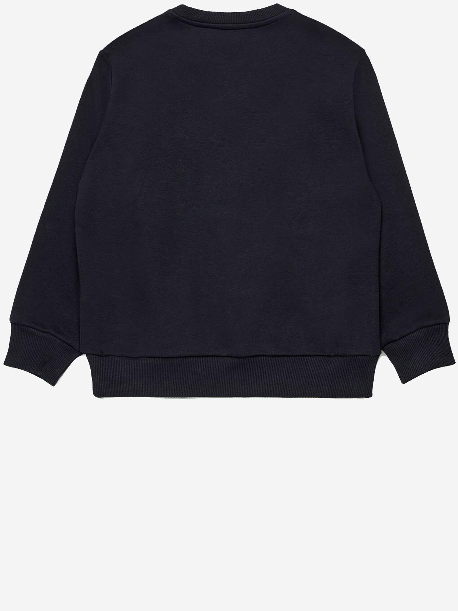 FELPA IN COTONE CON LOGO J02627 KYAZ3K900 DIESEL KIDS 