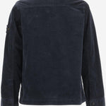 CAMICIA IN VELLUTO DI MISTO COTONE STRETCH 1200003 S0199V0020 STONE ISLAND KIDS 