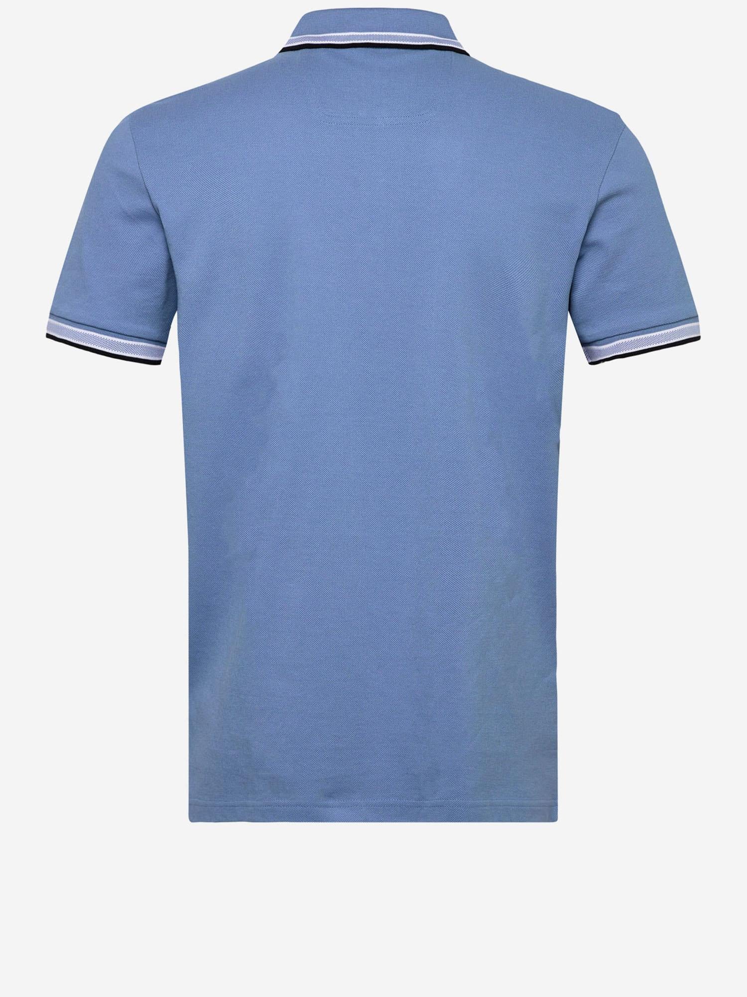 Polo in piqué di cotone con logo 50469055 462 HUGO BOSS 